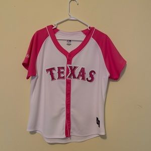 Texas Rangers baseball jersey